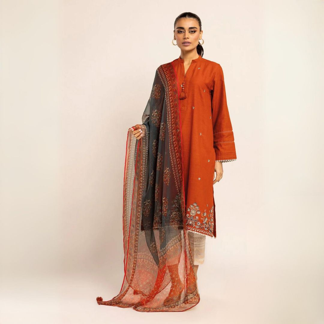 2 Piece Unstitched collection at Malbusaat - Explore trendy and elegant 2 piece unstitched for women, perfect for all occasions and seasons. Shop now online!