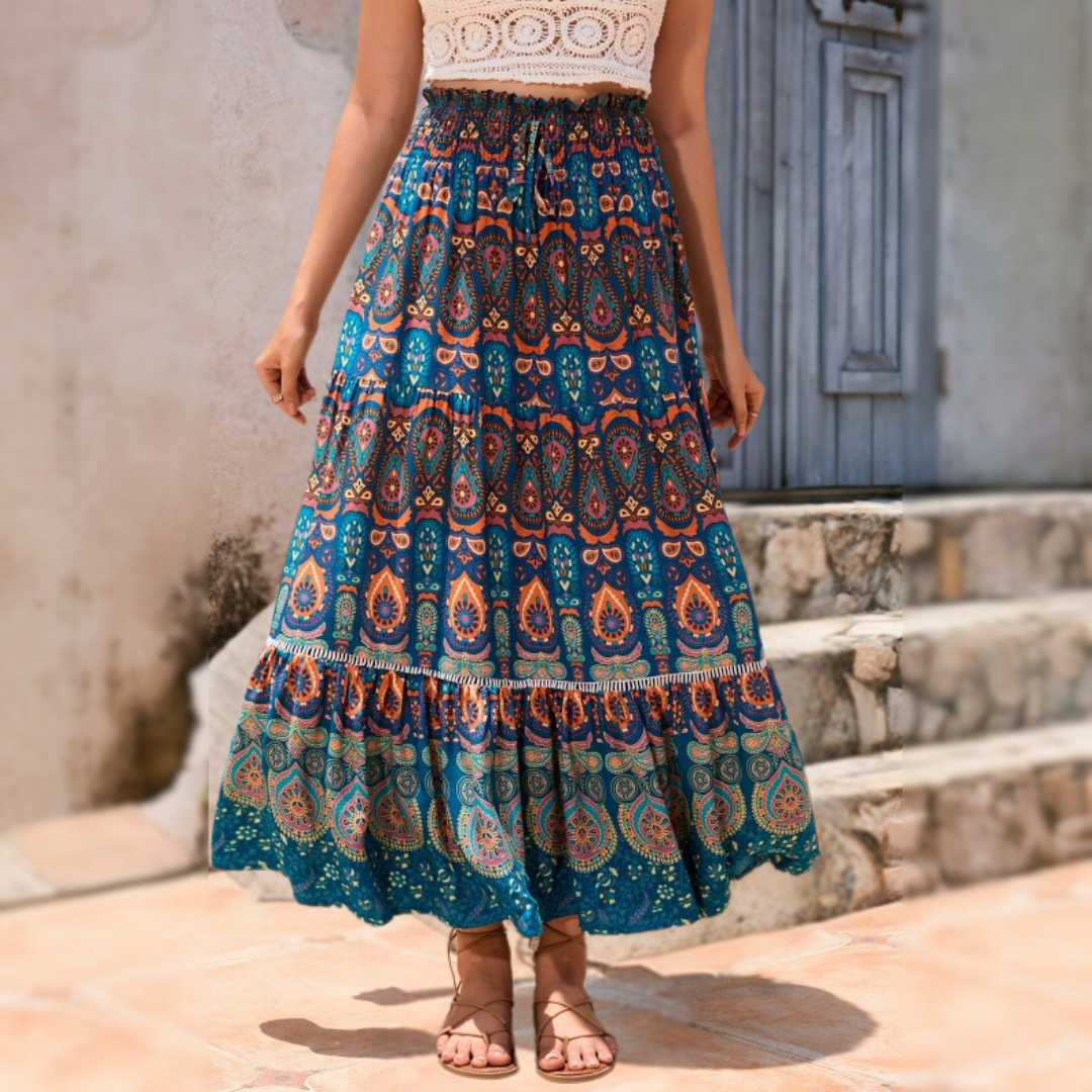Skirts collection at Malbusaat - Explore trendy and elegant skirts for women, perfect for all occasions and seasons. Shop now online!