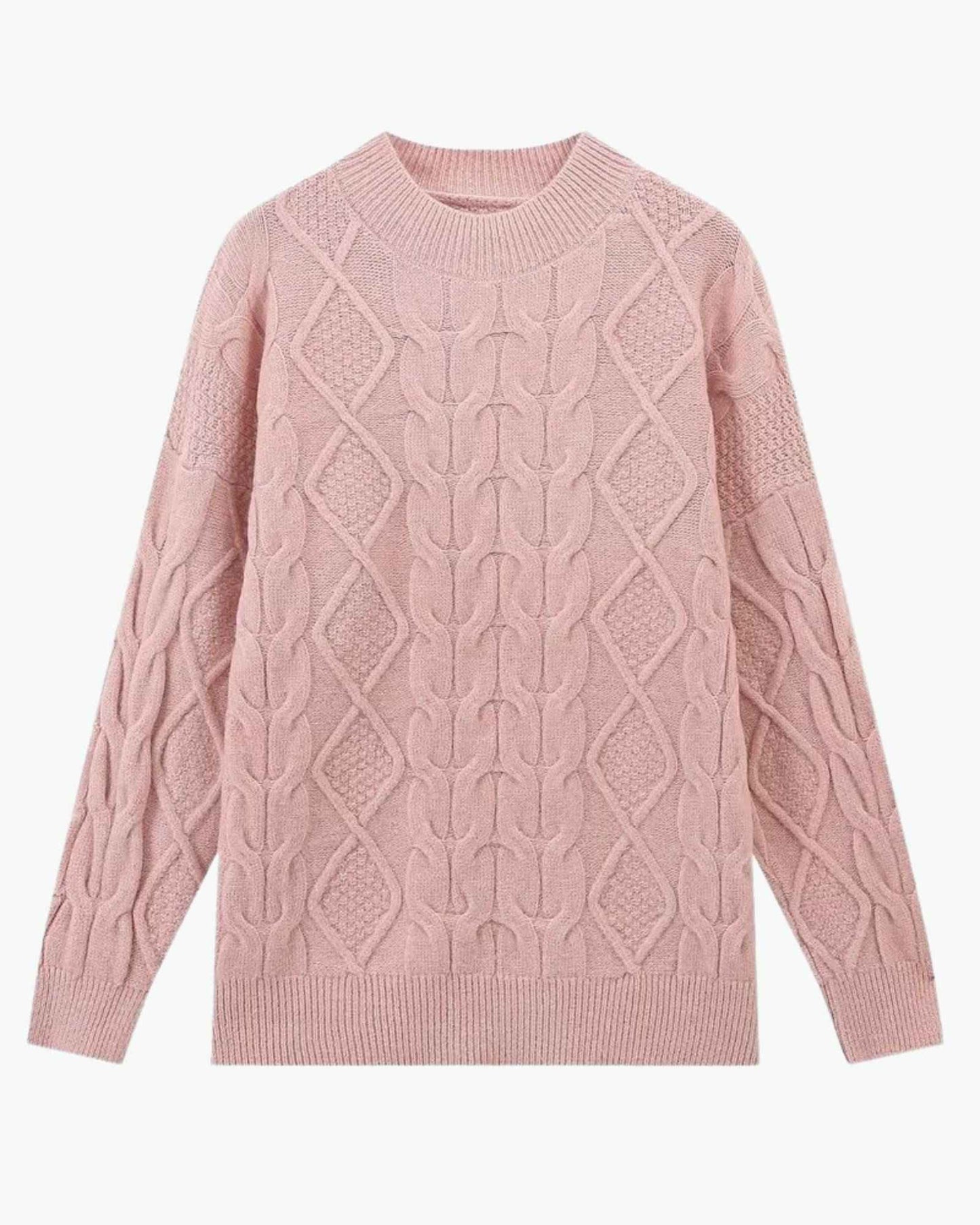 Casual Wheat Pullover Sweater in - Sweater by Malbusaat