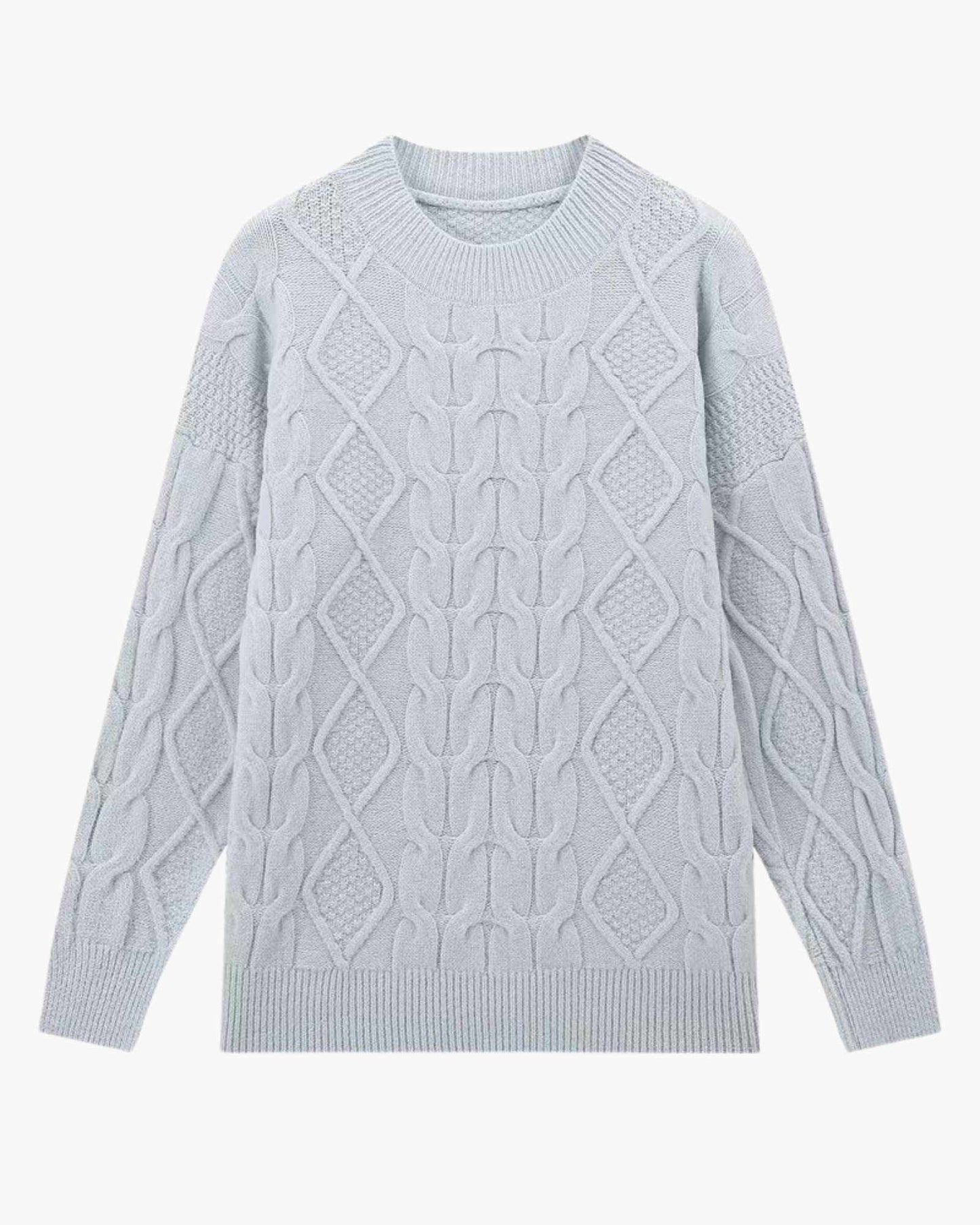Casual Wheat Pullover Sweater in - Sweater by Malbusaat