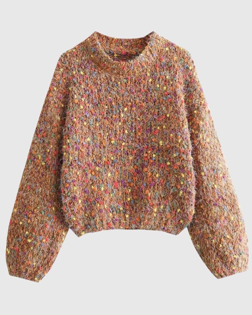Skittles Dots Knit Sweater in - Sweater by Malbusaat