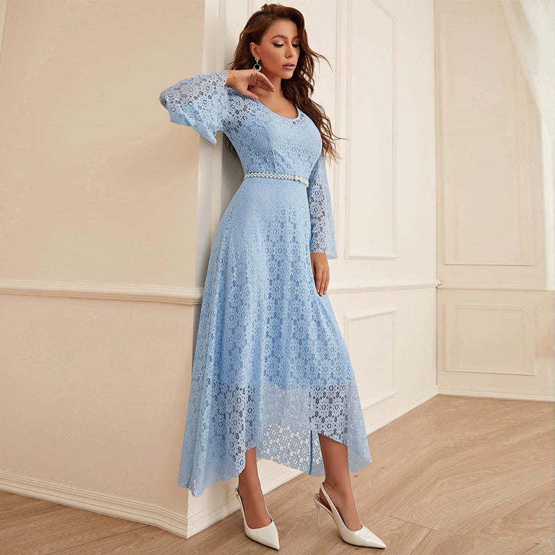 Elegant Spring Summer Casual Two Piece Set Maxi in - by Malbusaat