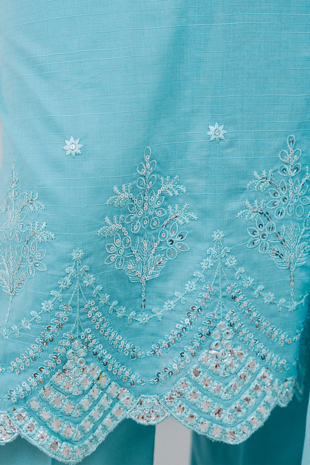 Embroidered Kurta Dupatta Trouser Pret in - Pakistani Dress by Malbusaat