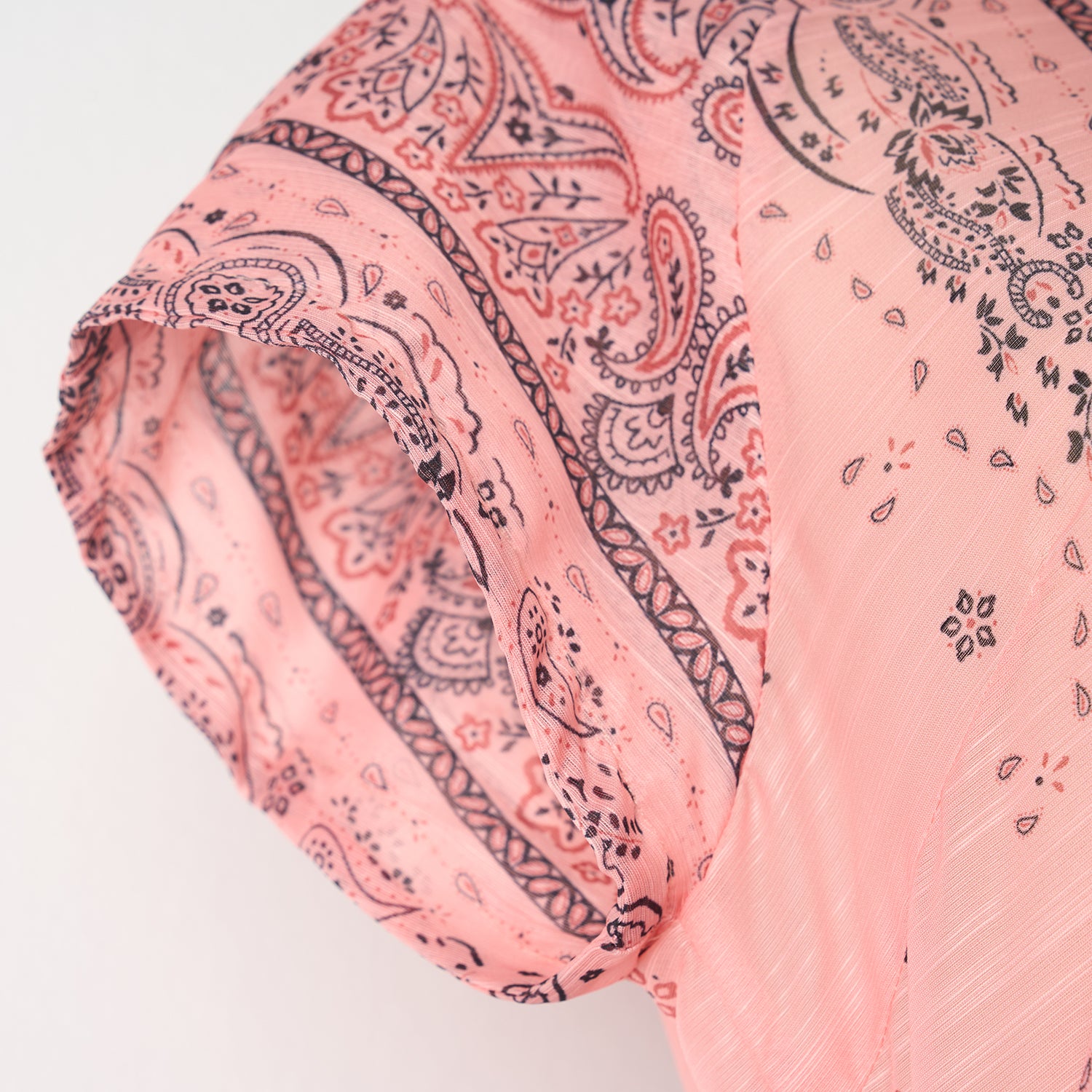 High-End Paisley Printed Two-Piece Set A Line Skirt in - by Malbusaat