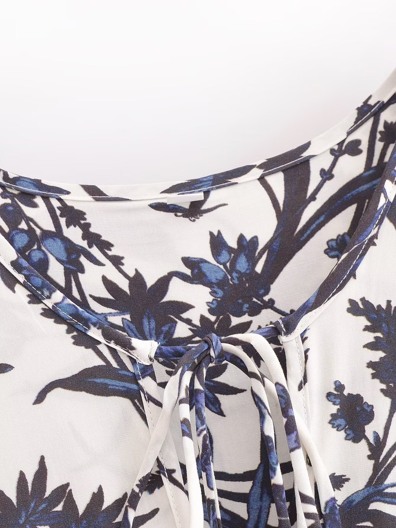 Rayon Printed Bohemian Dress in - by Malbusaat