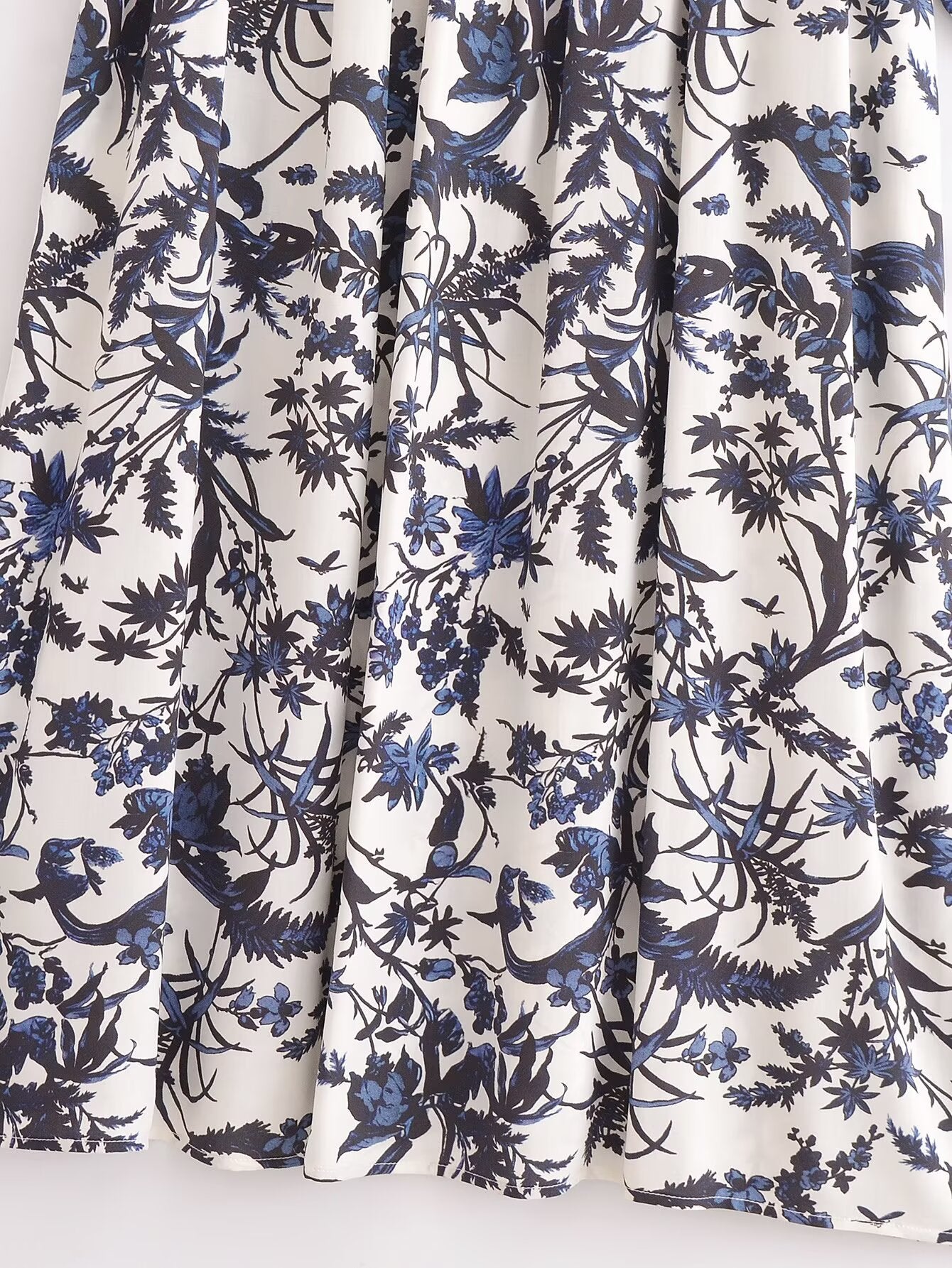 Rayon Printed Bohemian Dress in - by Malbusaat