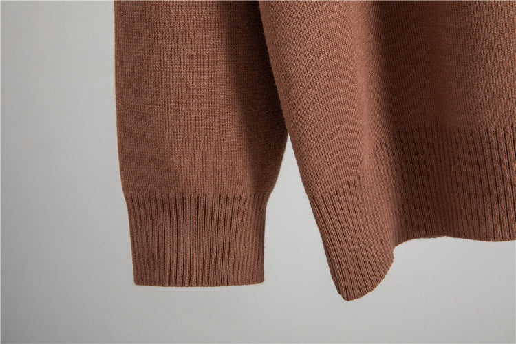 Close-up of Janero knit wide leg co ord set showing soft fabric and ribbed cuffs