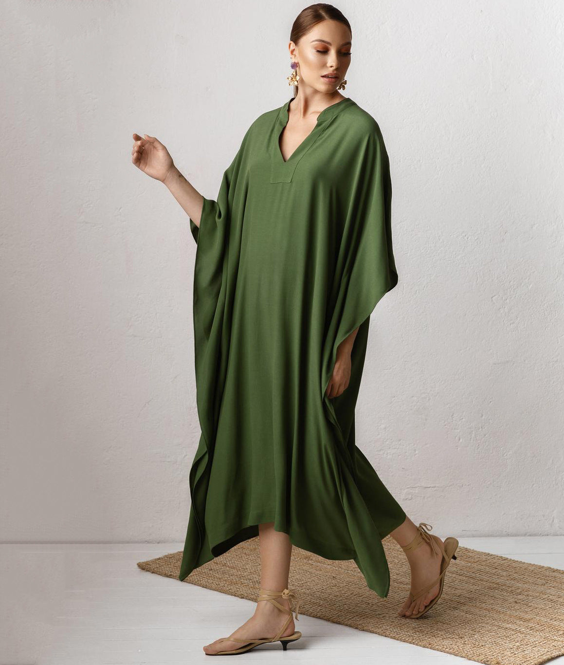 Holiday Maxi Kaftan in - by Malbusaat