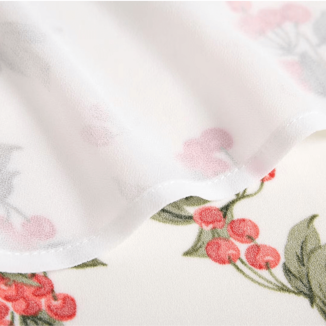 Floral Print Midi Length Dress in - by Malbusaat