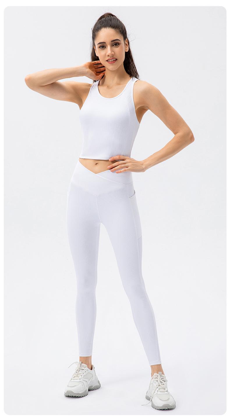 High-Strength Sports Top With Integrated Vest in - by Malbusaat