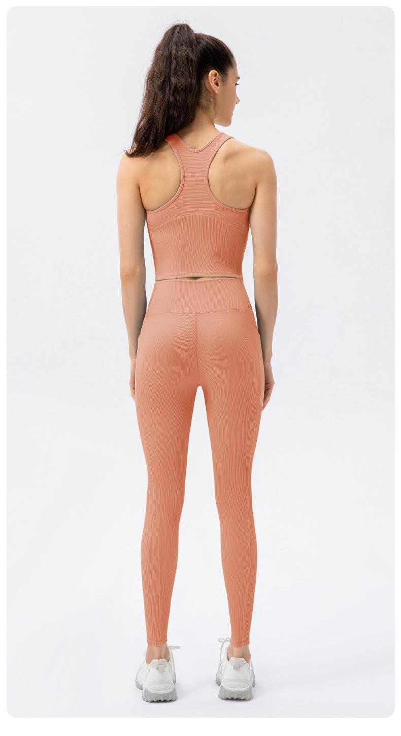 High-Strength Sports Top With Integrated Vest in - by Malbusaat