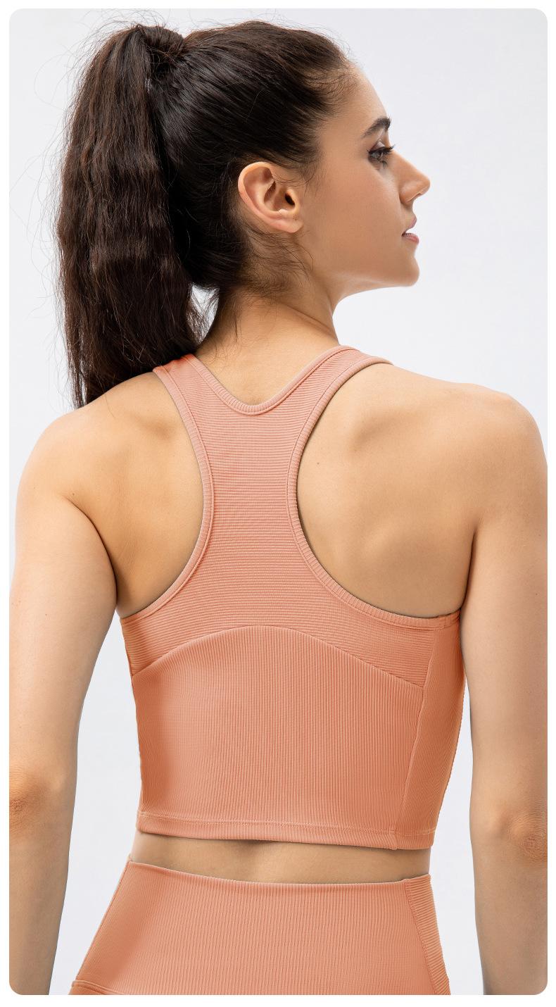 High-Strength Sports Top With Integrated Vest in - by Malbusaat