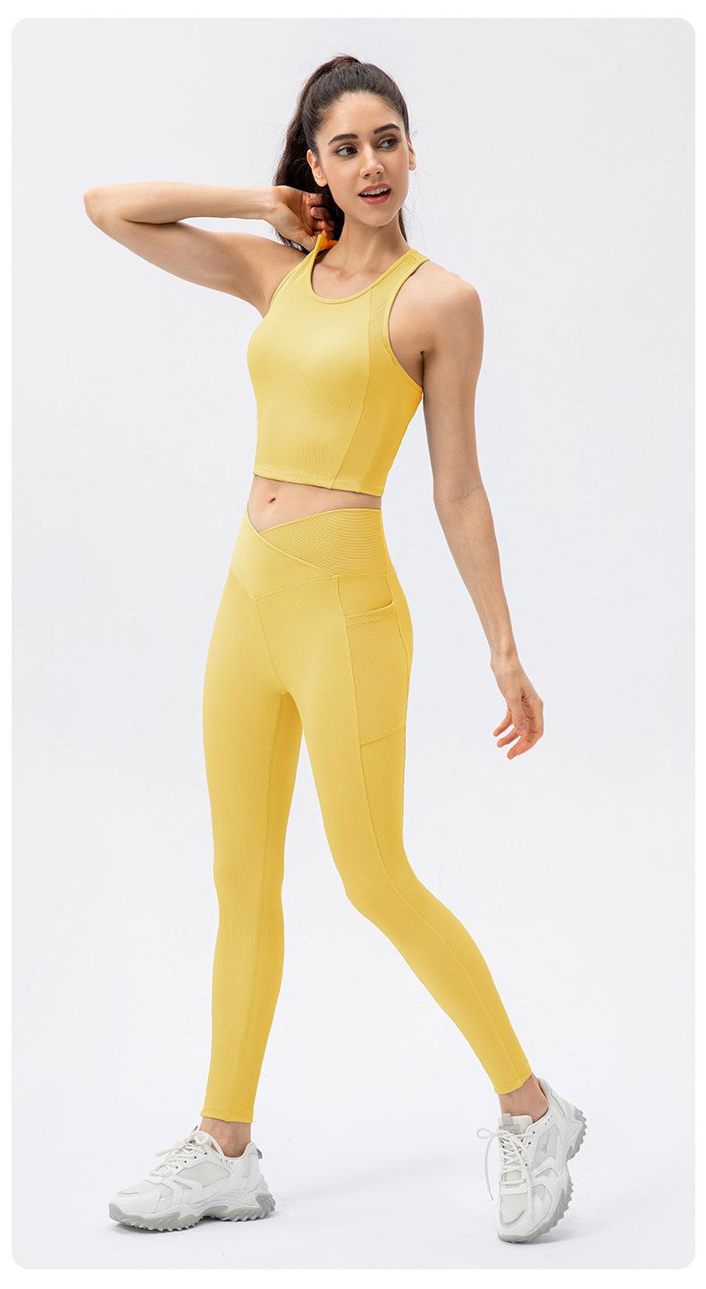 High-Strength Sports Top With Integrated Vest in - by Malbusaat
