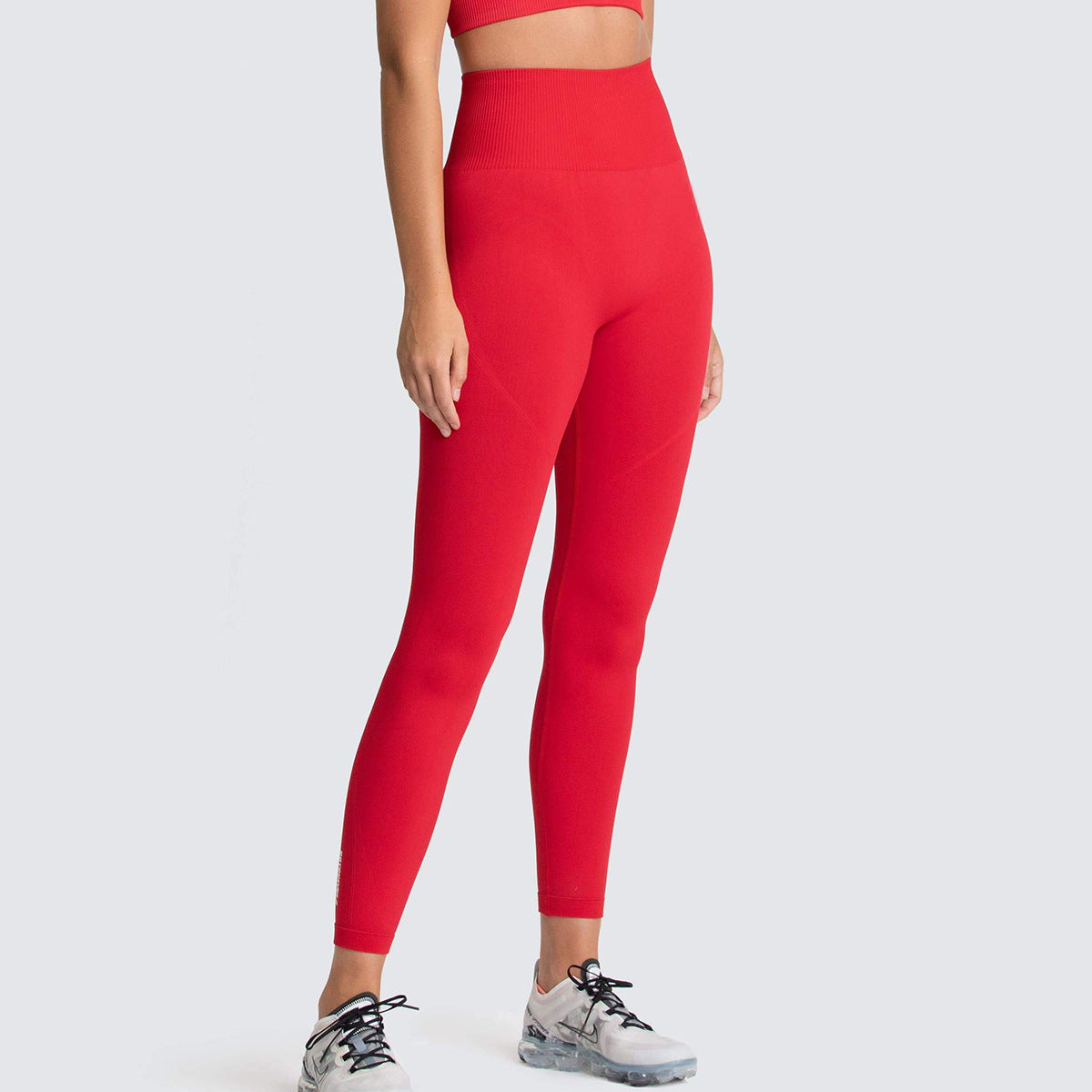 Seamless Solid Color Breathable Quick-Drying Fitness Pants in - by Malbusaat