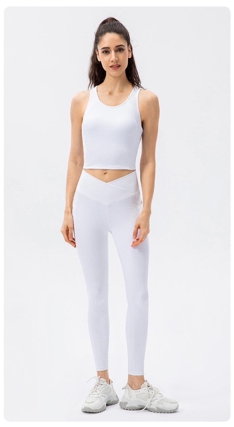 High-Strength Sports Top With Integrated Vest in - by Malbusaat