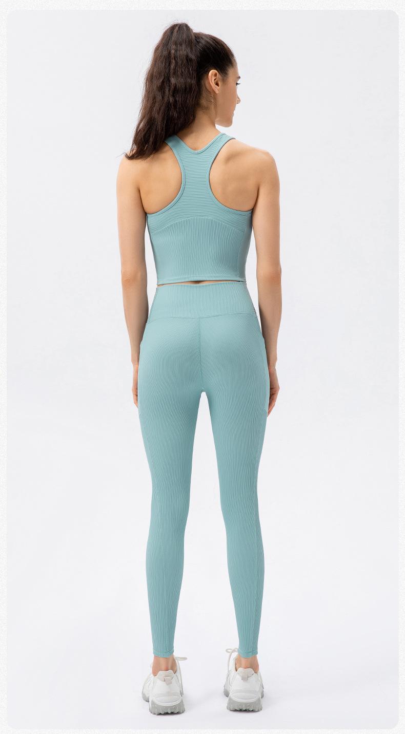High-Strength Sports Top With Integrated Vest in - by Malbusaat