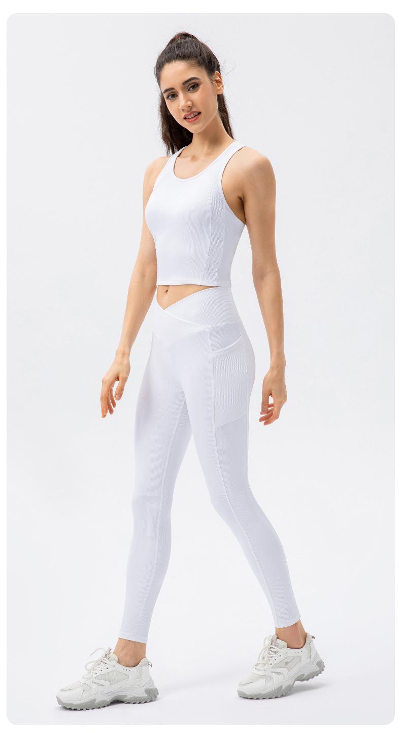 High-Strength Sports Top With Integrated Vest in - by Malbusaat