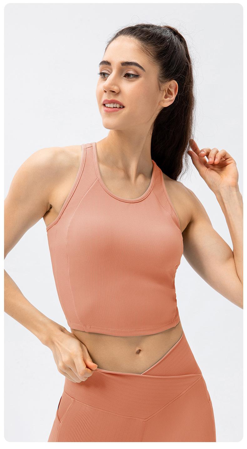 High-Strength Sports Top With Integrated Vest in - by Malbusaat