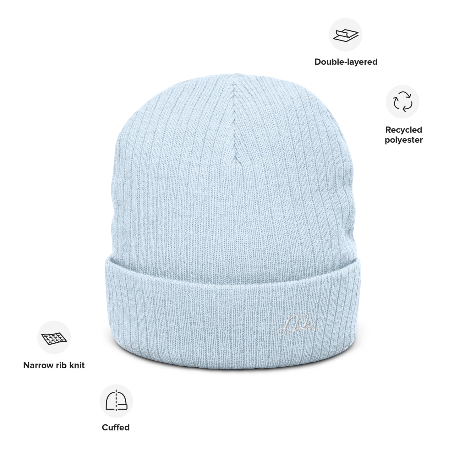 Ribbed knit Malbusaat Beanie in - by Malbusaat
