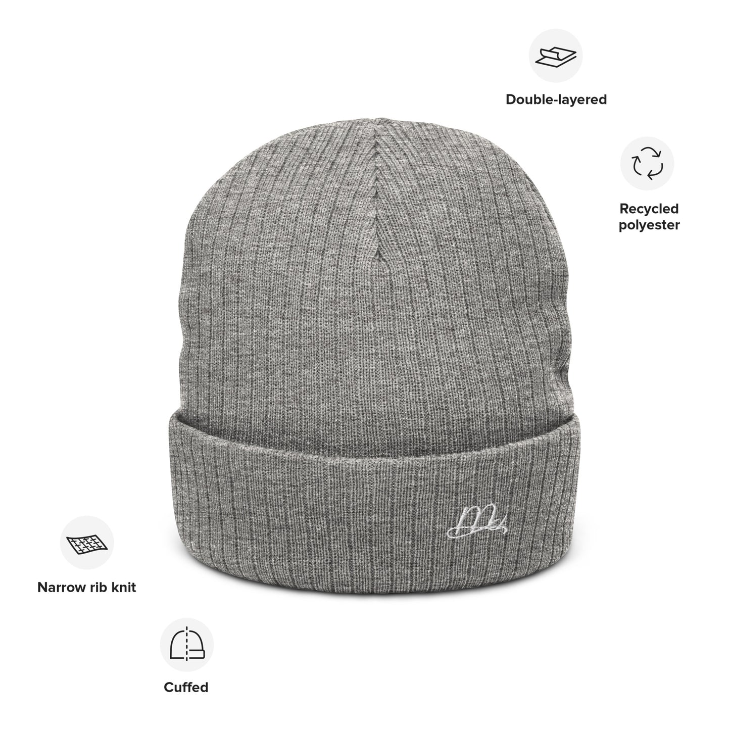 Ribbed knit Malbusaat Beanie in - by Malbusaat