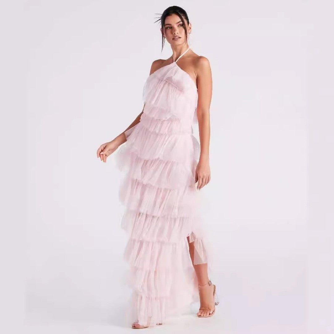 Tiered Dresses collection at Malbusaat - Explore trendy and elegant tiered dresses for women, perfect for all occasions and seasons. Shop now online!