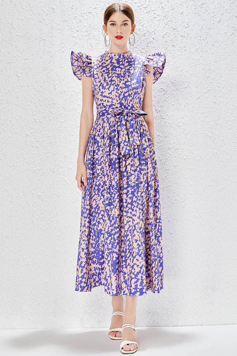 Elegant Maxi Dress in - by Malbusaat