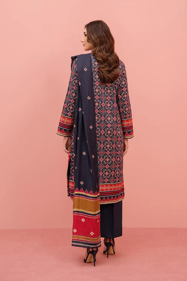 Multi Color Printed 3 Pc Lawn Suit (Stitched) | Pakistani RTW 3 PCS RTW 3 Piece | Pakistani RTW 3 PCS RTW 3 Piece | www.malbusaat.co.uk