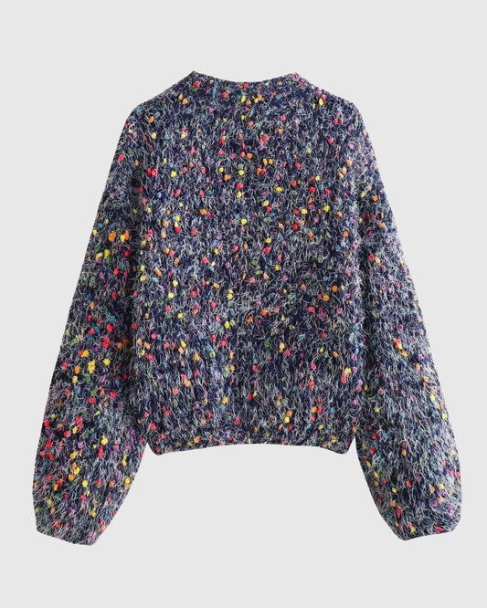 Skittles Dots Knit Sweater