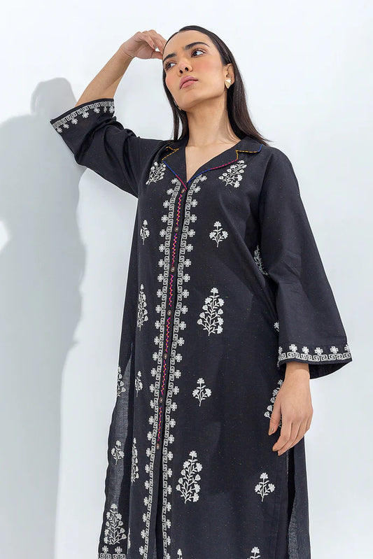 Embroidered Multi Kurta Shirt (PRET) in - by Malbusaat