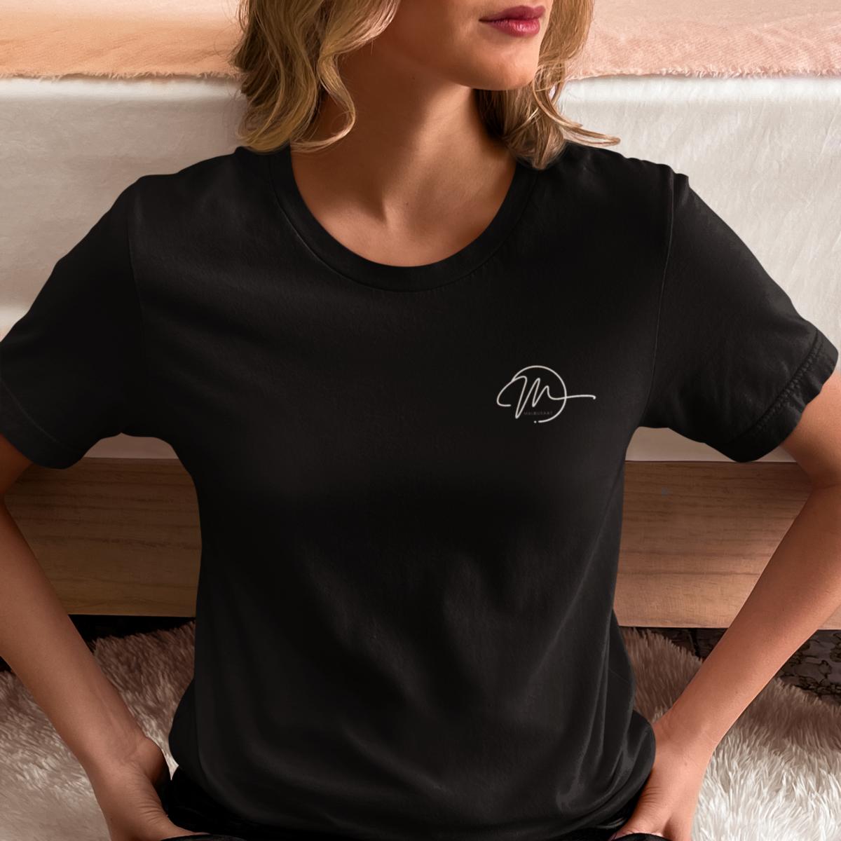 Shop Malbusaat Logo Heavy Cotton Unisex Tee by Malbusaat, versatile  at Malbusaat. Ready-made desi suits, Pakistani designer dresses online UK.