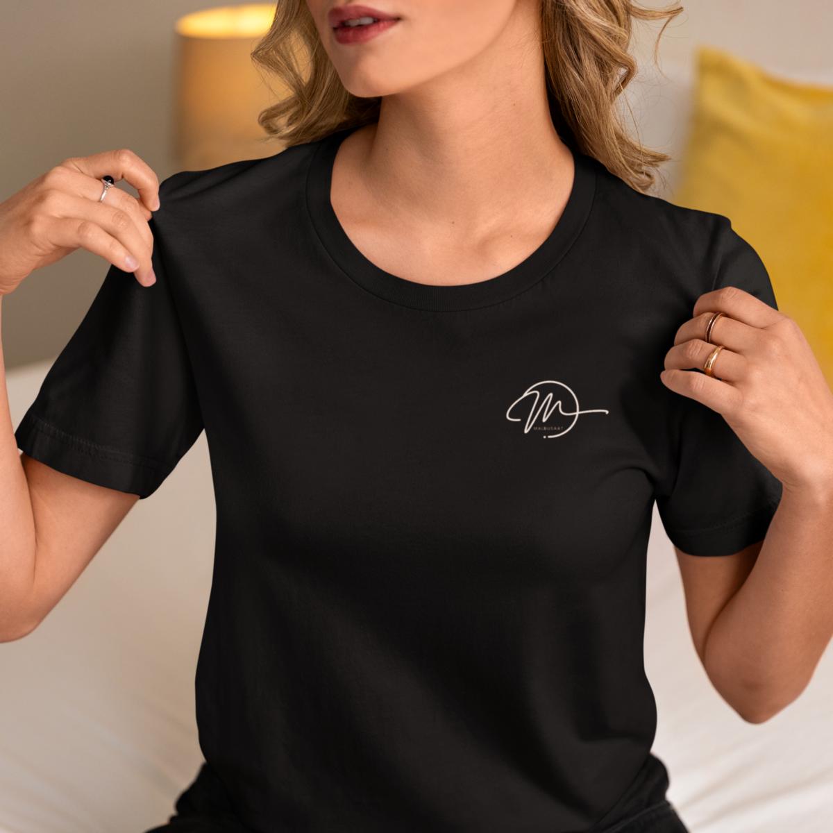 Shop Malbusaat Logo Heavy Cotton Unisex Tee by Malbusaat, versatile  at Malbusaat. Ready-made desi suits, Pakistani designer dresses online UK.