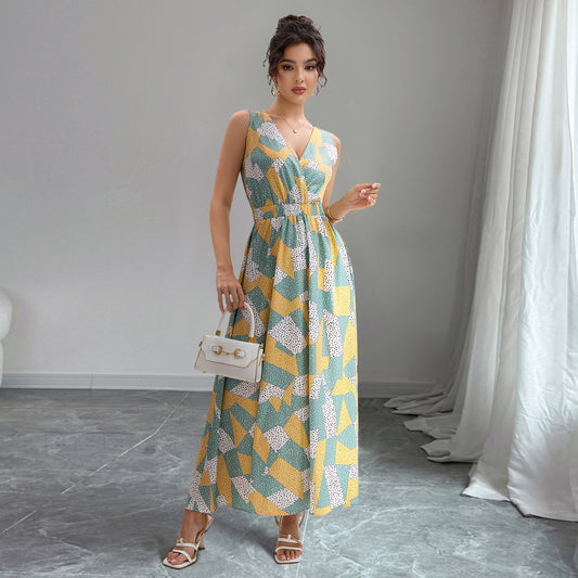 Elegant Waist Slimming Maxi in - by Malbusaat
