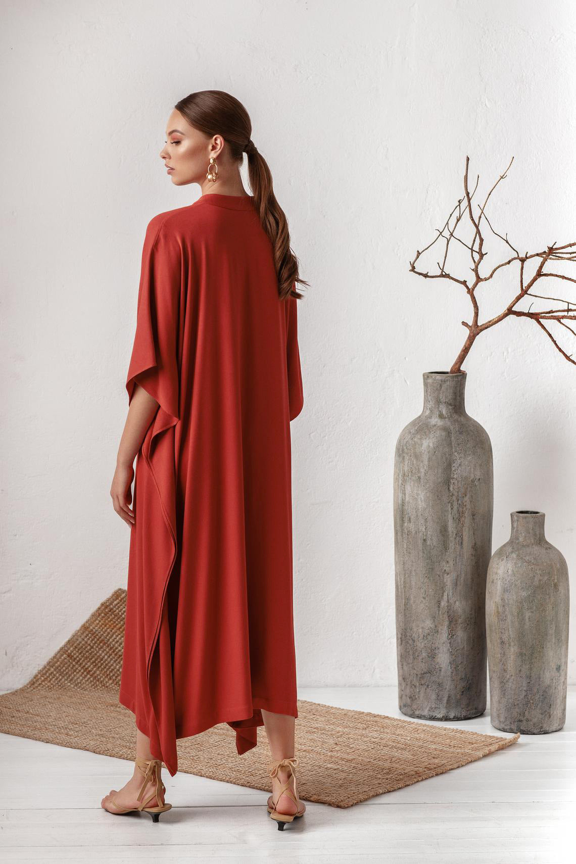 Holiday Maxi Kaftan in - by Malbusaat