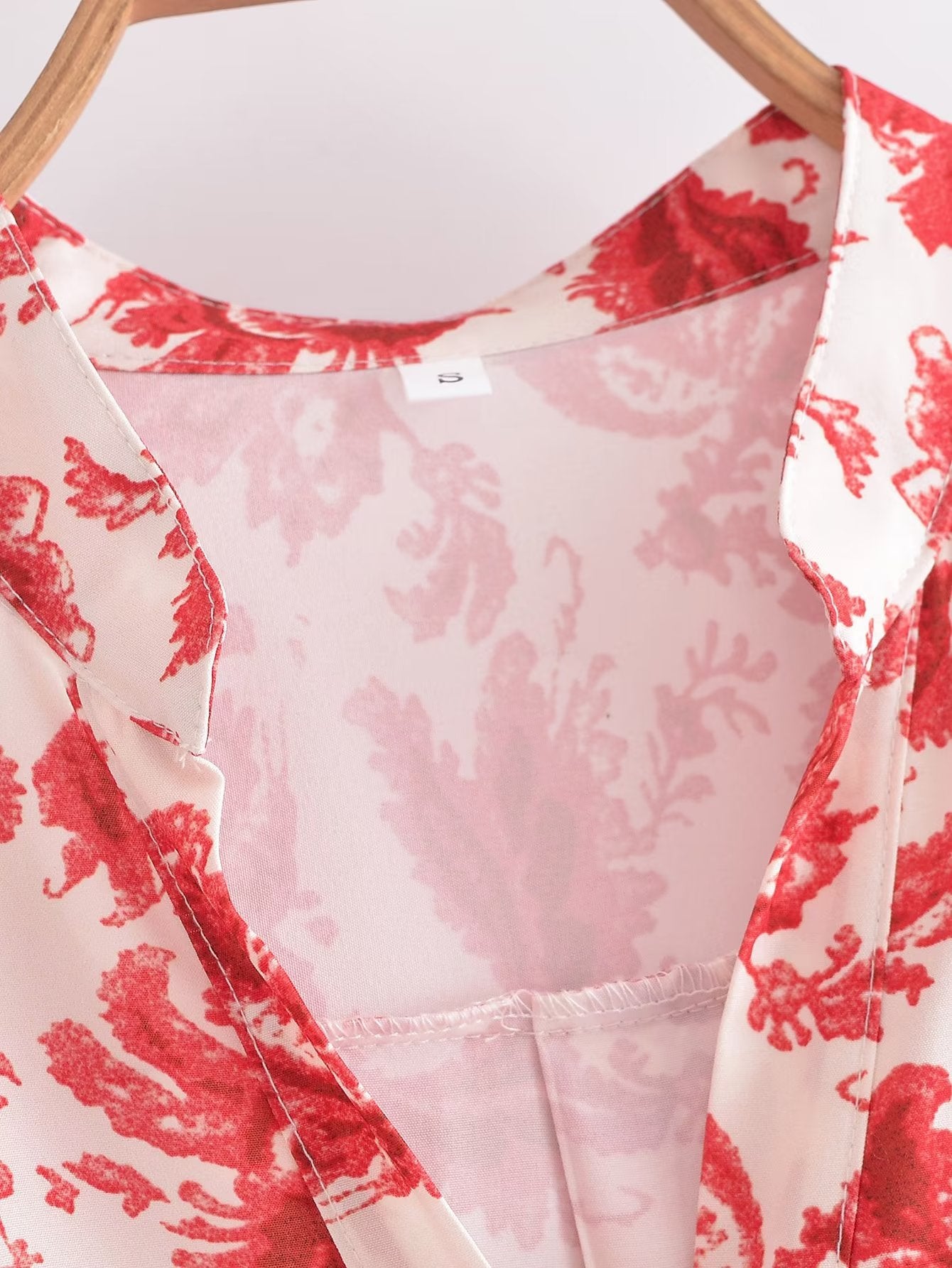 Long Sleeved Floral Print Maxi - a line dresses - floral dresses - maxi dresses - tiered dresses - malbusaat.co.uk