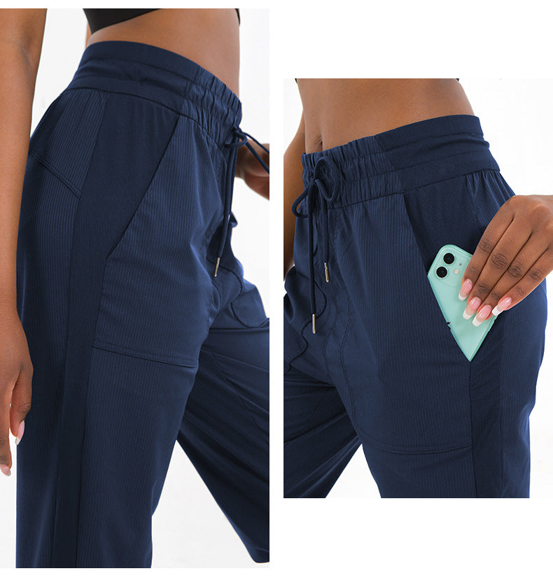 Quick-Drying Fitness Yoga Trousers in - by Malbusaat