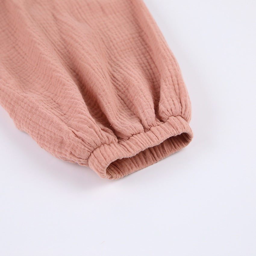 French Solid Color Cardigan Night Gown in - by Malbusaat