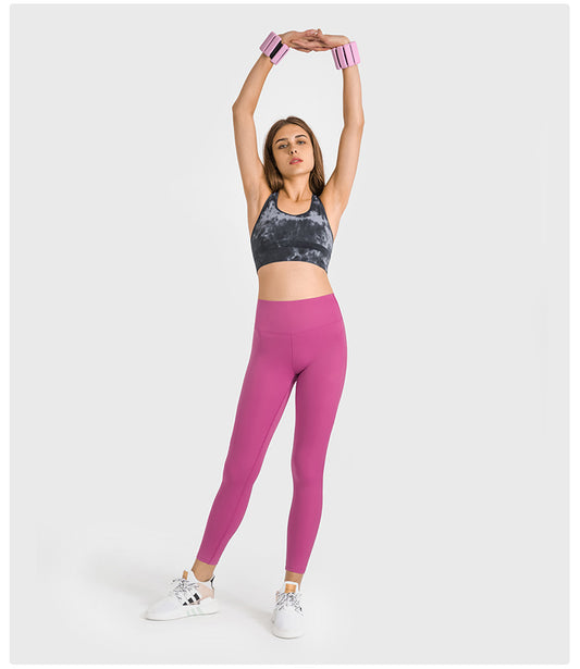 Shop High Waist Cropped Yoga Fitness Pants by Malbusaat, versatile Activewear at Malbusaat. Ready-made desi suits, Pakistani designer dresses online UK.