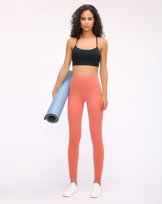 High Waist Hip Lift Running Tights in - by Malbusaat