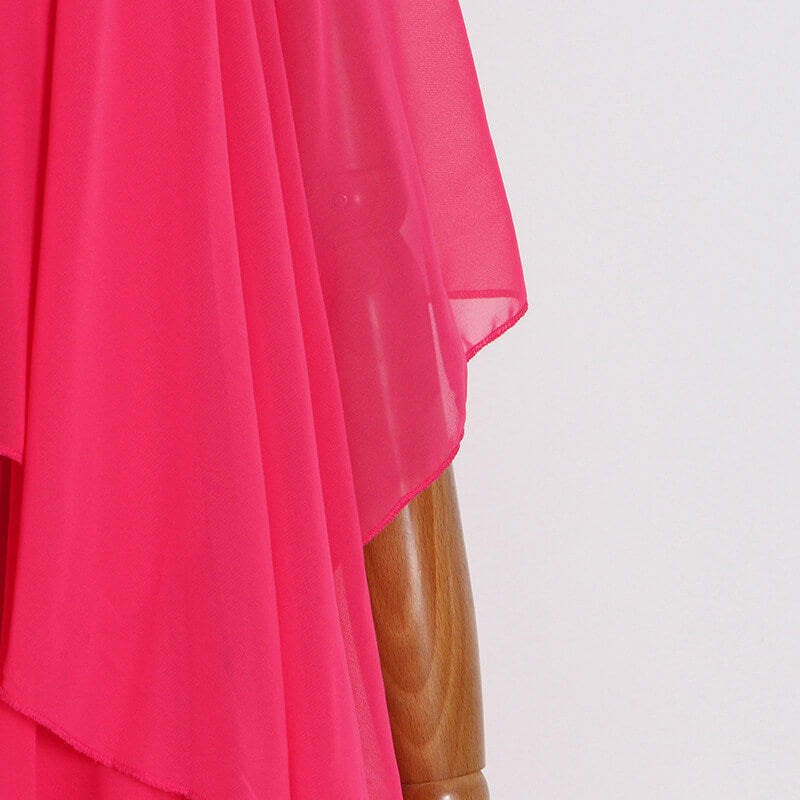 Elegant Chiffon Layered Style Maxi Dress chiffon maxi dresses malbusaat.co.uk
