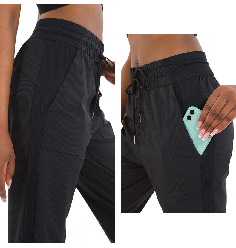 Quick-Drying Fitness Yoga Trousers in - by Malbusaat